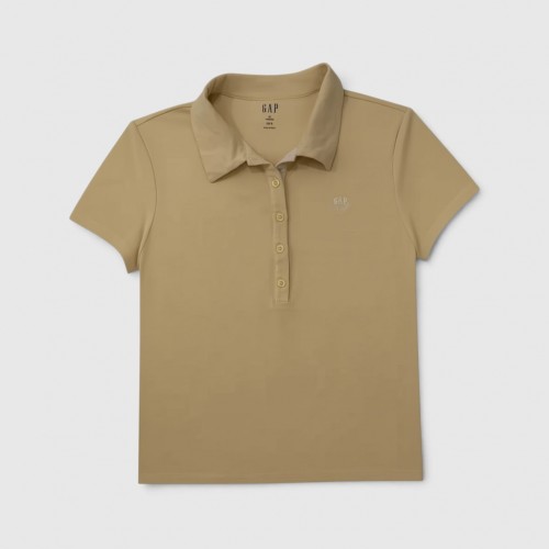 GAP Classic Logo Polo Shirt Beige / Pre-Owned